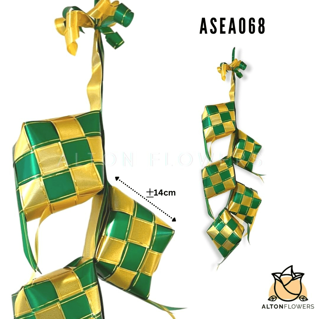 5-in-1 Medium Ketupat Hari Raya Decorations Ramadan Festive, season Asea068