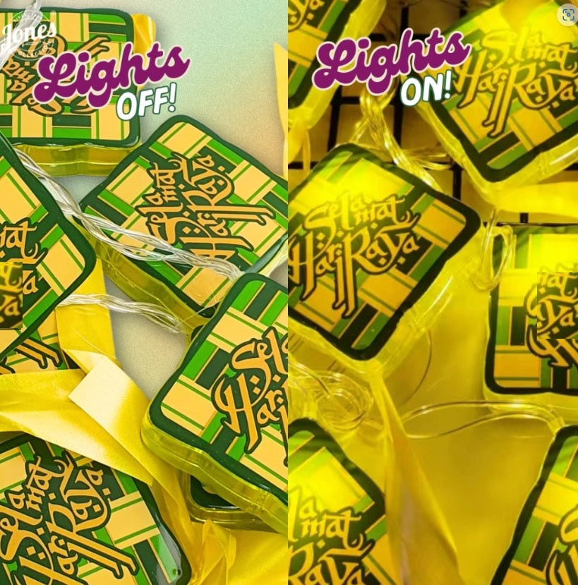 Hari Raya Decor, Ramadan, 20 Ketupats Lighting. Asea160 - Alton Flowers