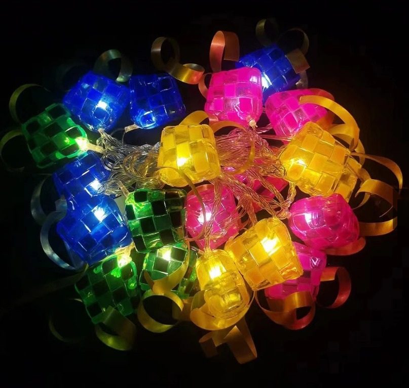 Hari Raya Decor, Ramadan, 20 Ketupats Lighting. Asea162