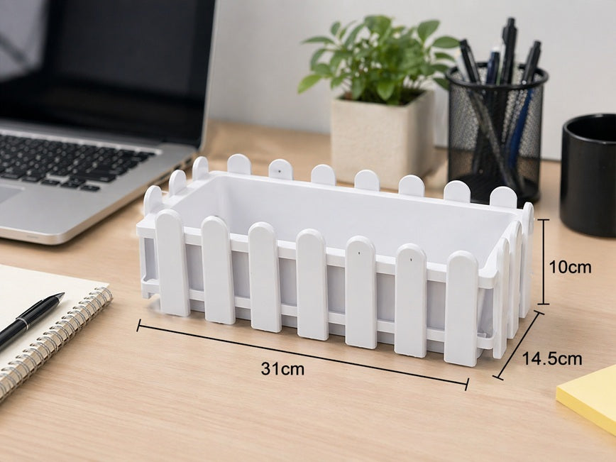 Rectangular plastic planter pot in 6.5cm-9cm size by Alton Flowers, suitable for small plants and decorative indoor gardening.