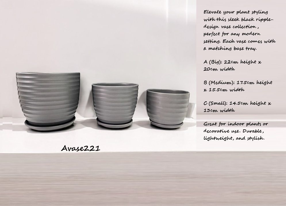 14.5cm-22cm Vase ceramic for flowers arrangement, plants Avase221