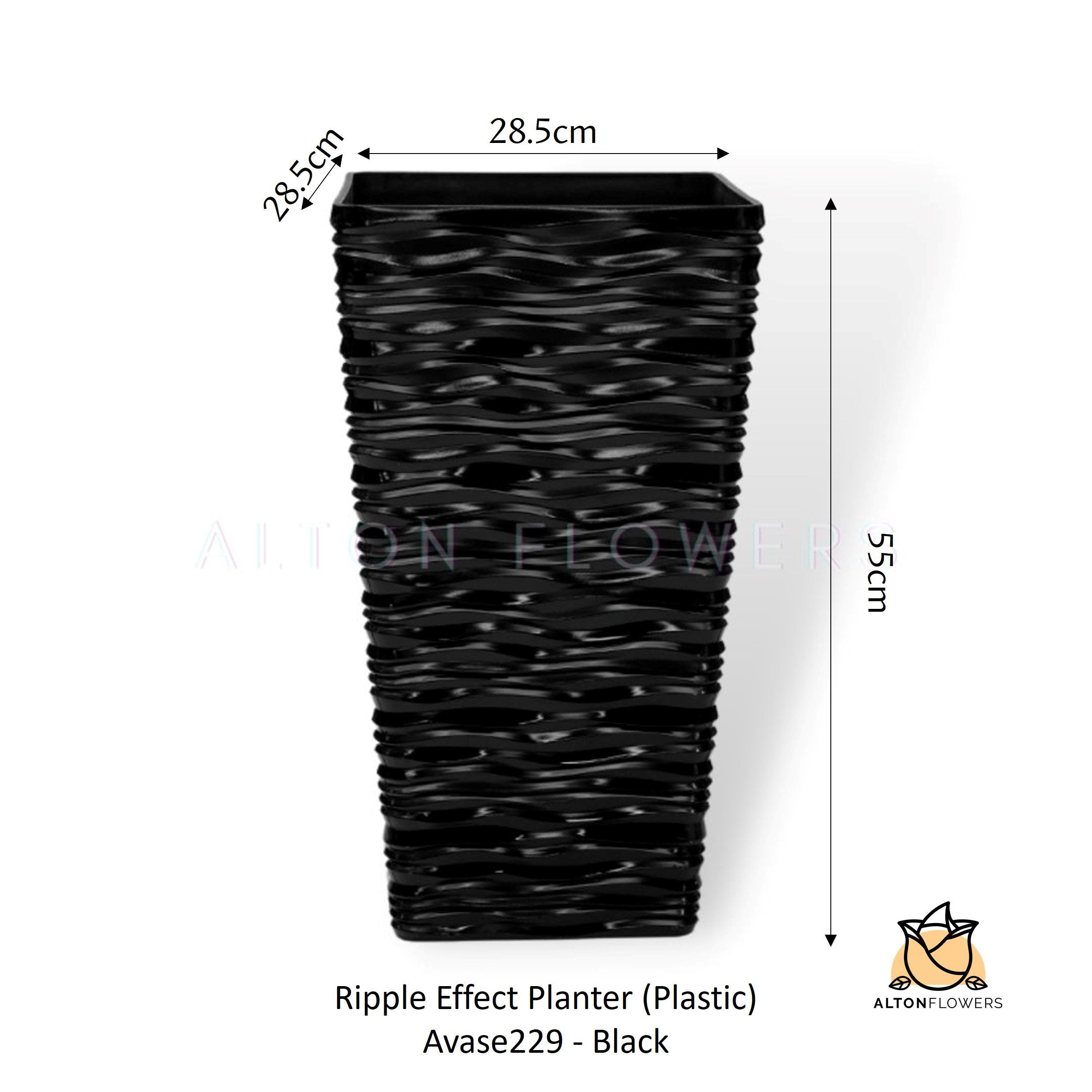 55cm Planter Pot Box,Plastic,ideal for plants & shrubs,home decor,garden Avase229