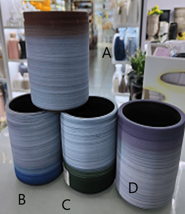 12cm Flower vase, ceramic, plants, home decor Avase239