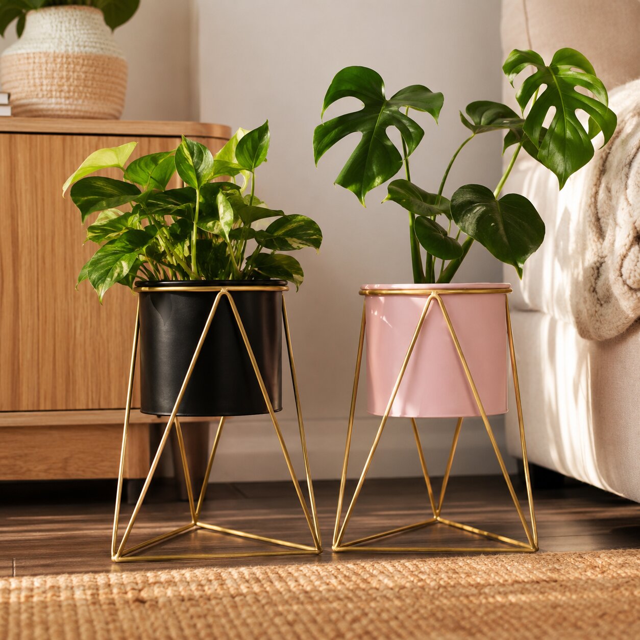 Planter stand with planter pot for plants, flowers, home decor, garden, events Avase276