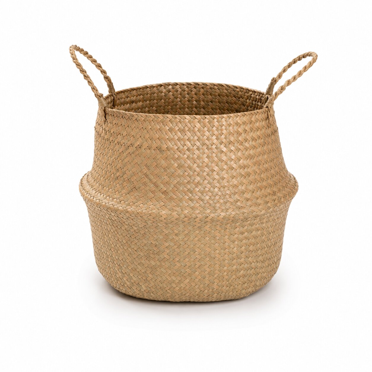 20cm Basket for plants, flowers & etc, natural seagrass, home decor, garden, events Avase296