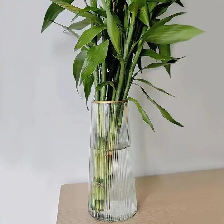 20cm Premium Nordic Home Decor Glass Flower Vase, Indoor Decoration, Home Decoration, Minimalist Avase310