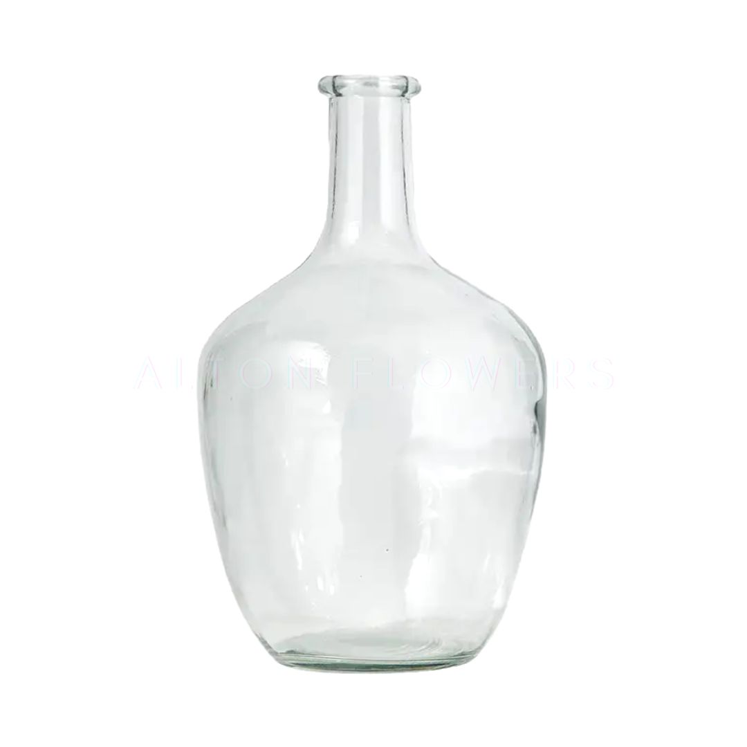 25cm Vase Decoration Simple European Style Flower Rose Lily Living Room Dining Table Arrangement Transparent Glass Home Life Daily Use Avase315