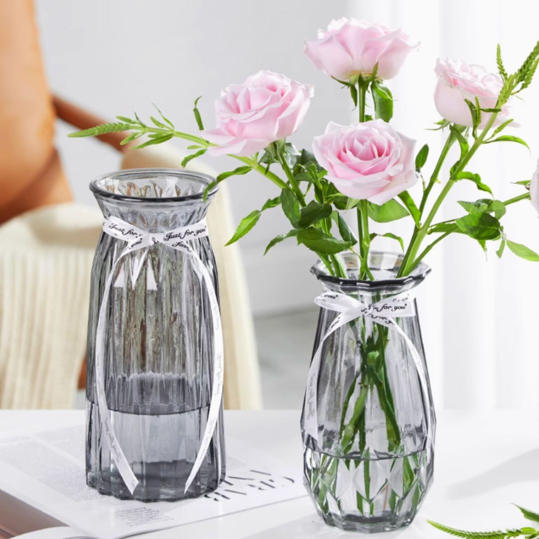 Glass vase, arrangement, home decor, events Avase365