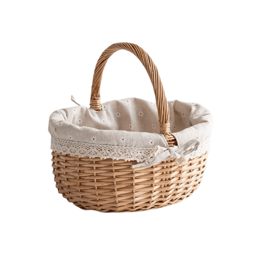 Basket, floral, flowers, weddings, events Aacc369