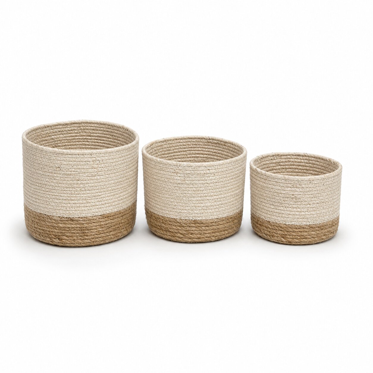 Handwoven Planter Basket for plants, shrubs, home decor, garden