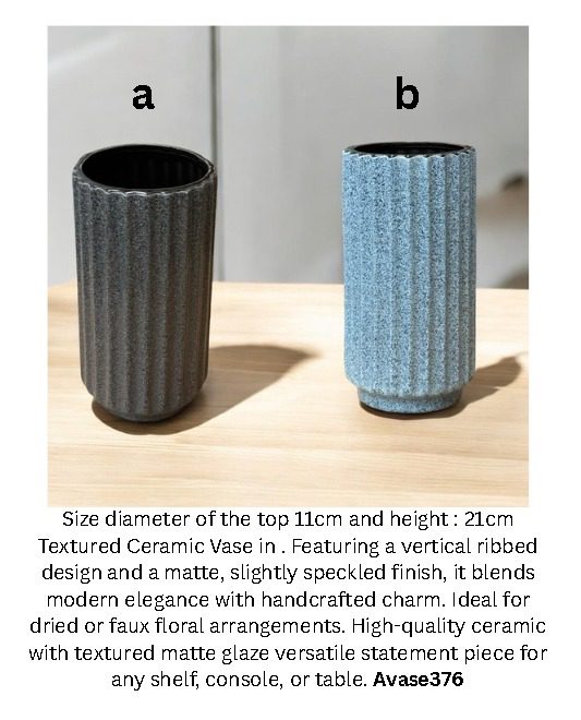 Vase for flowers, plants, ceramic, home decor Avase376