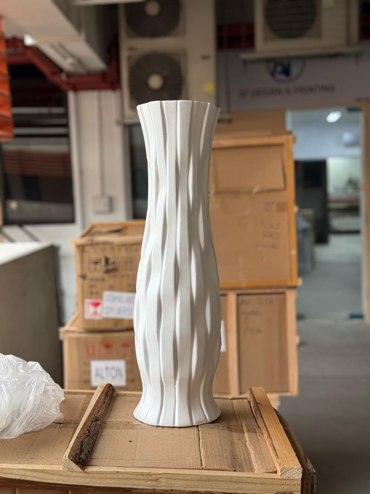 Ceramic vase for flowers tall & arrangements, -SELF COLLECTION ONLY- home decor, decorations, garden Avase385