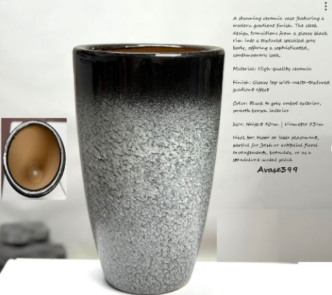 Flower Vase ceramic, home decor, office, events Avase399