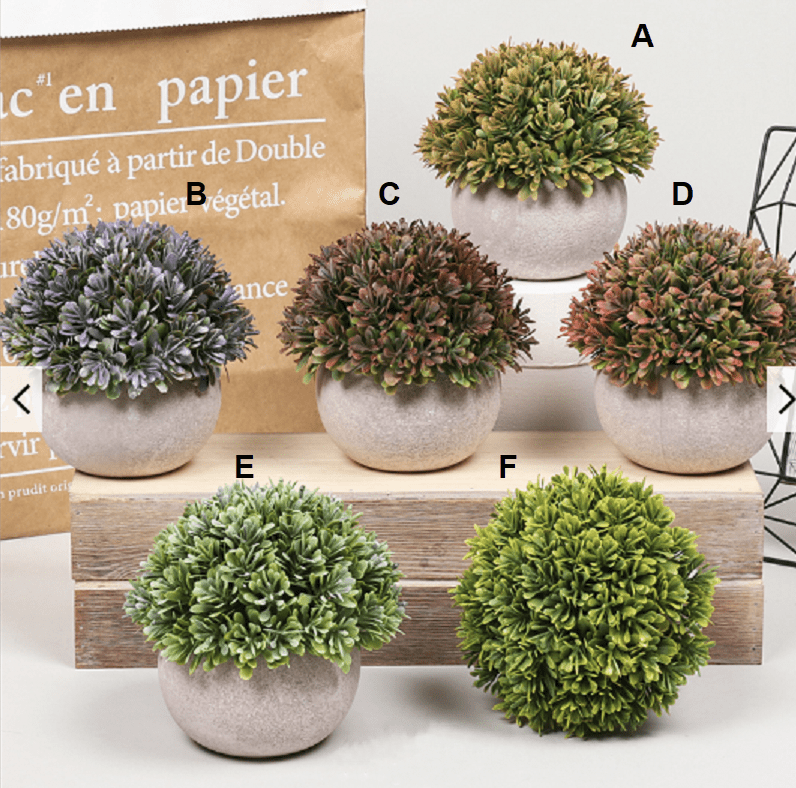 12cm Plant Melaleuca with pot artificial, home decor, garden, events Aplant746