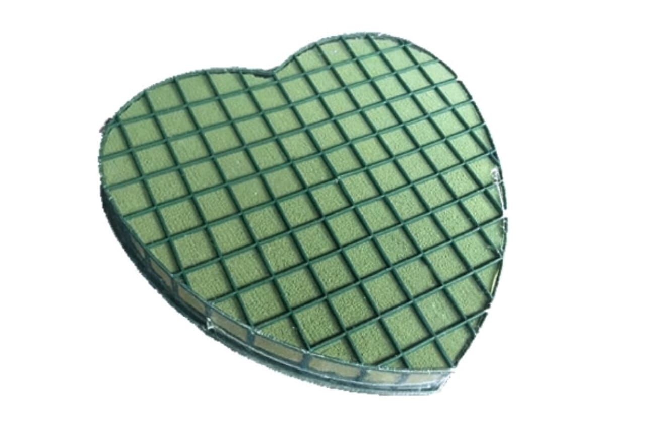 Heart Shaped Flora Foam with casing Aacc006-3