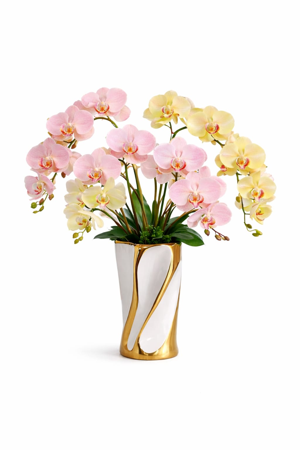 Sweet Theme Orchid Flower Artificial Arrangement AAA953