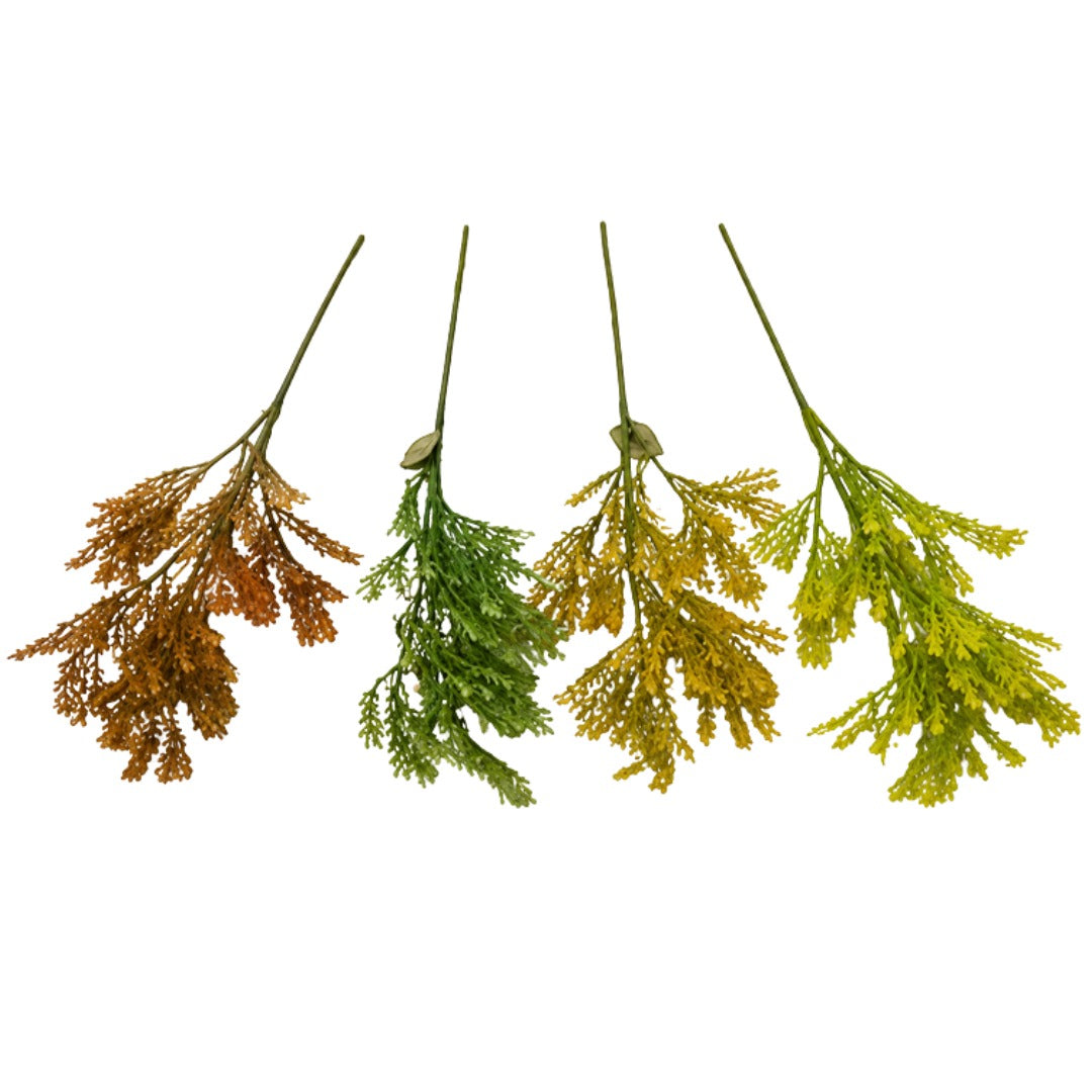 Artificial Cypress Foliage Spray