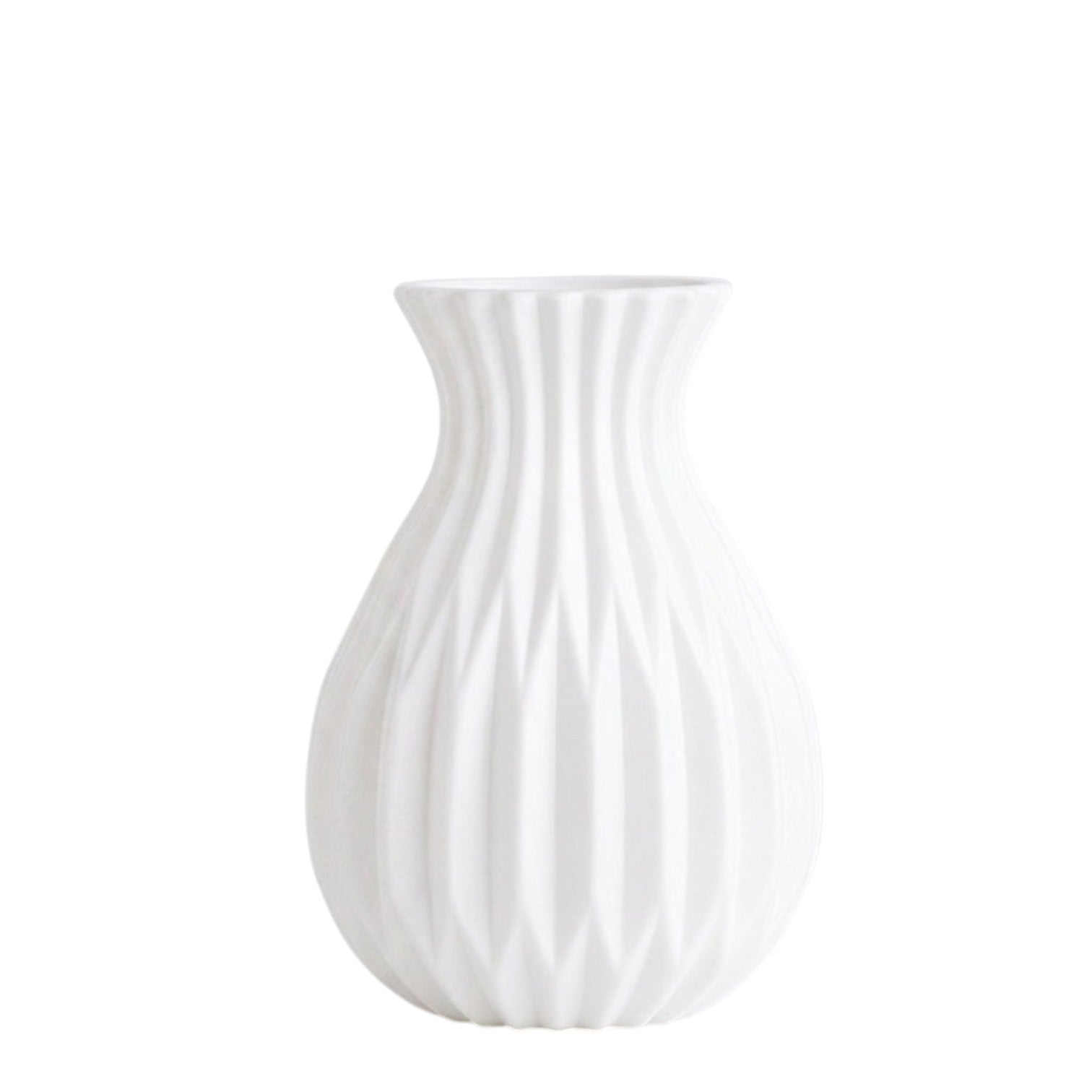 17cm Vases Plastic for plants, flowers, home decor, events