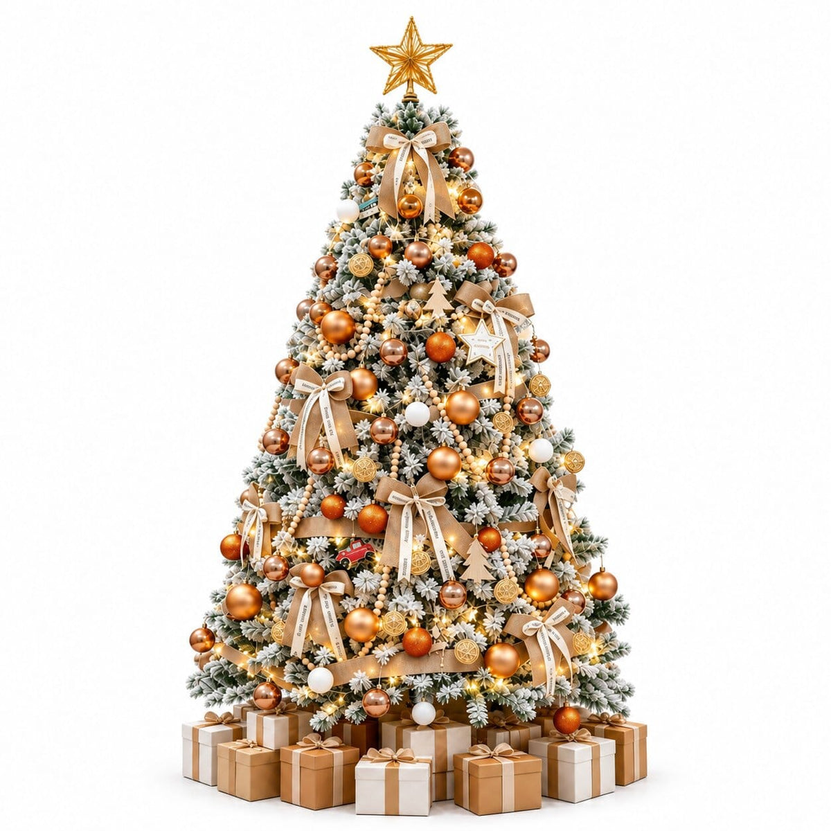 150cm & 180cm Red Velvet Christmas Tree Artificial with Full Set Decoration Luxury Festival Home