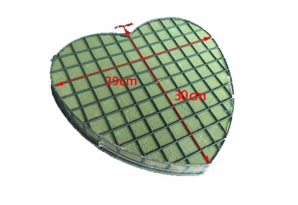 Heart Shaped Flora Foam with casing Aacc006-3