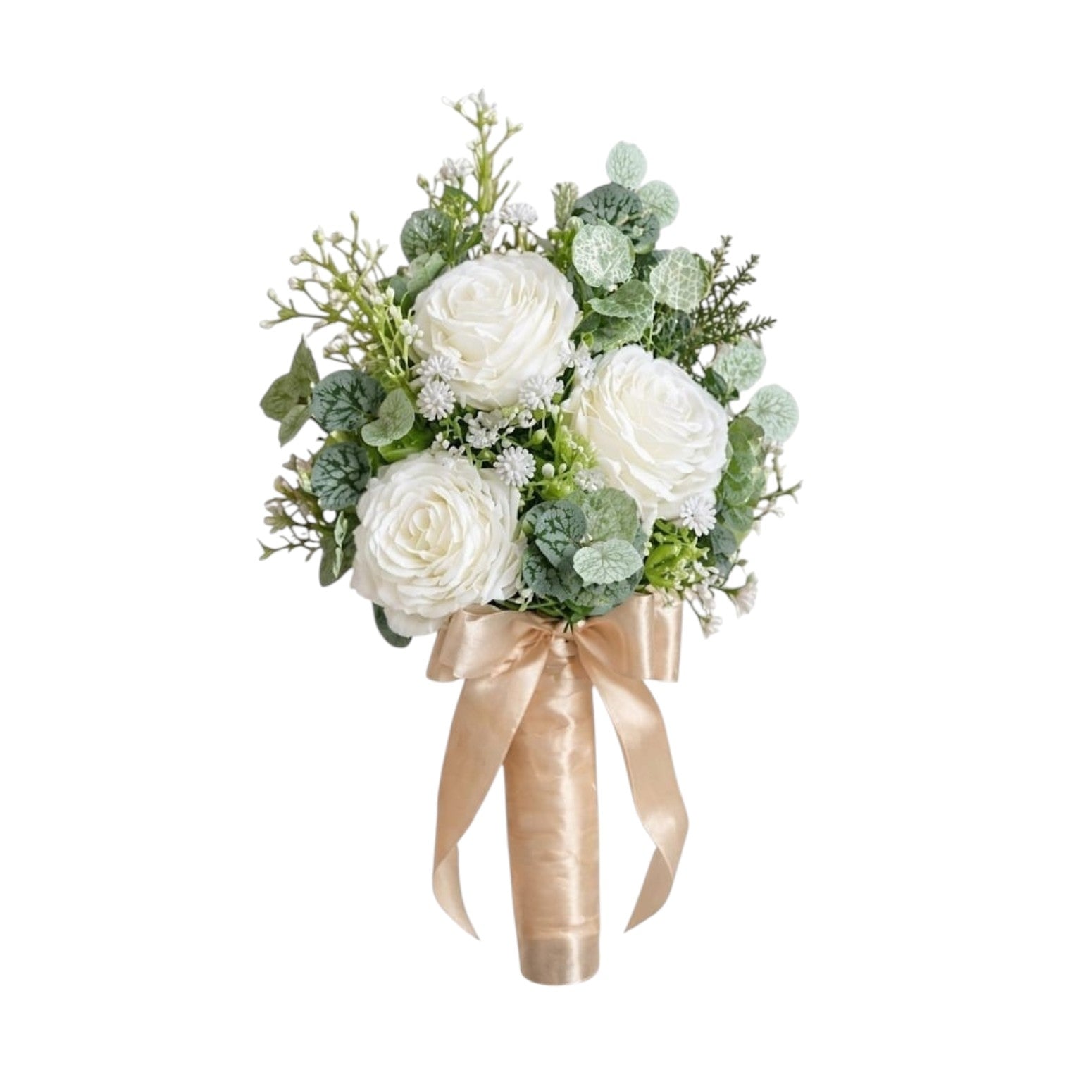 Simple Hand Flower Bouquet for Wedding
