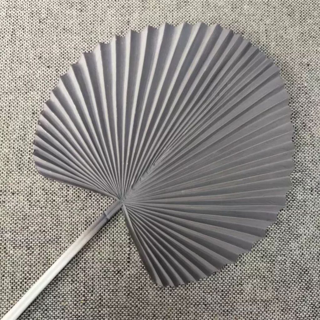 Artificial Palms Branches Fan Leaf Plant Artificial Palm Leaf Artificial Real Touch Latex Palm Afoil017 x6pcs