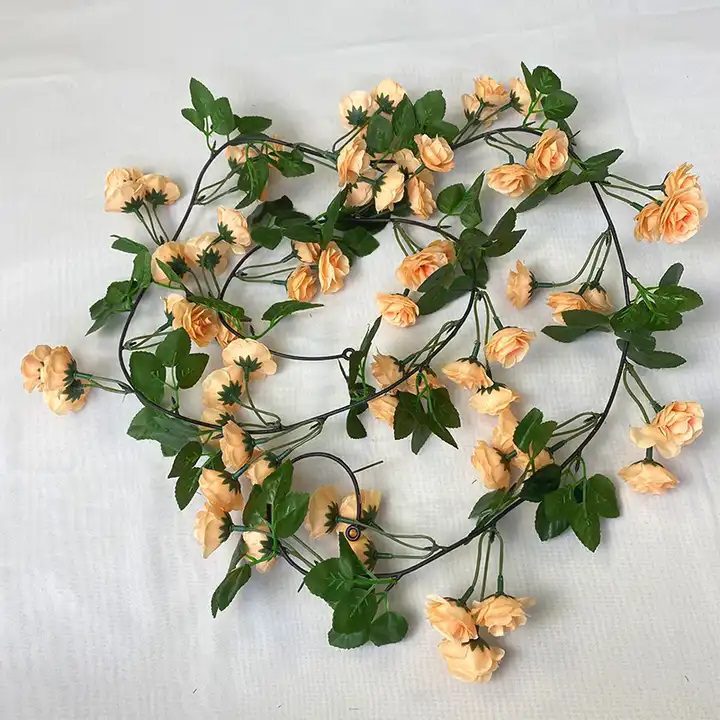 Plant Artficial Rose Garland Aplant271