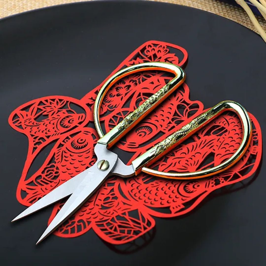 30cm Opening Ceremony Gold Round Tray Plate Aacc291