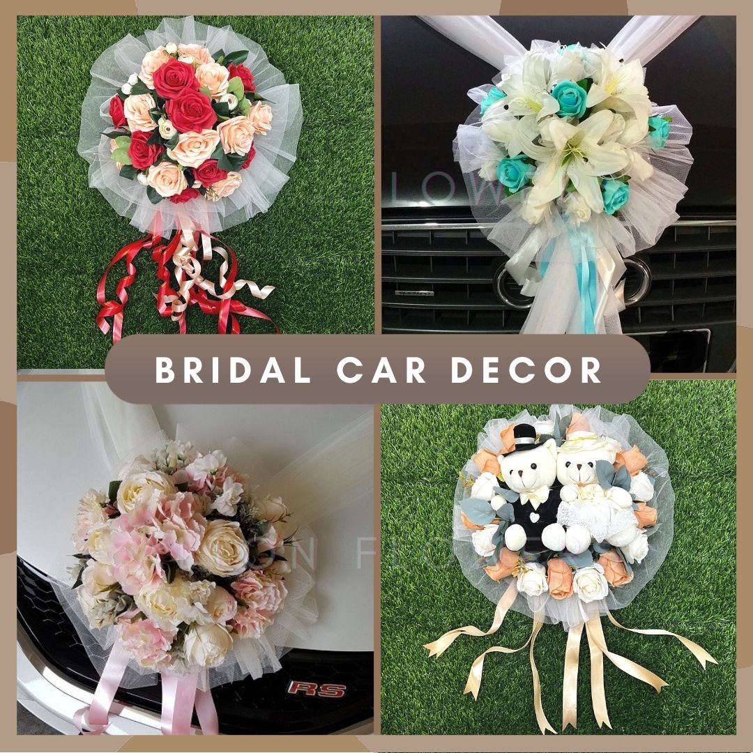 Bridal Car Decor Cover