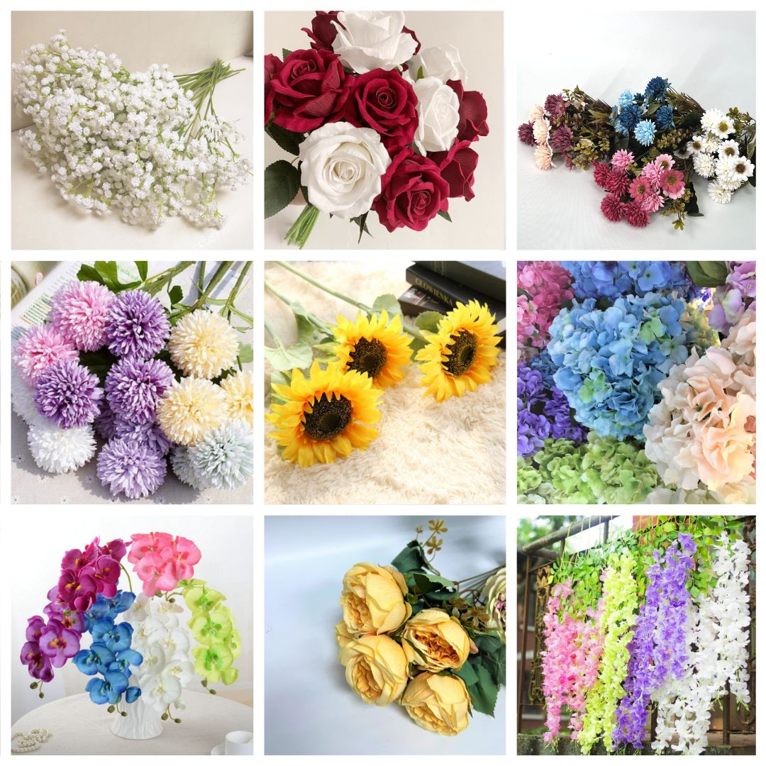 artificial floral range