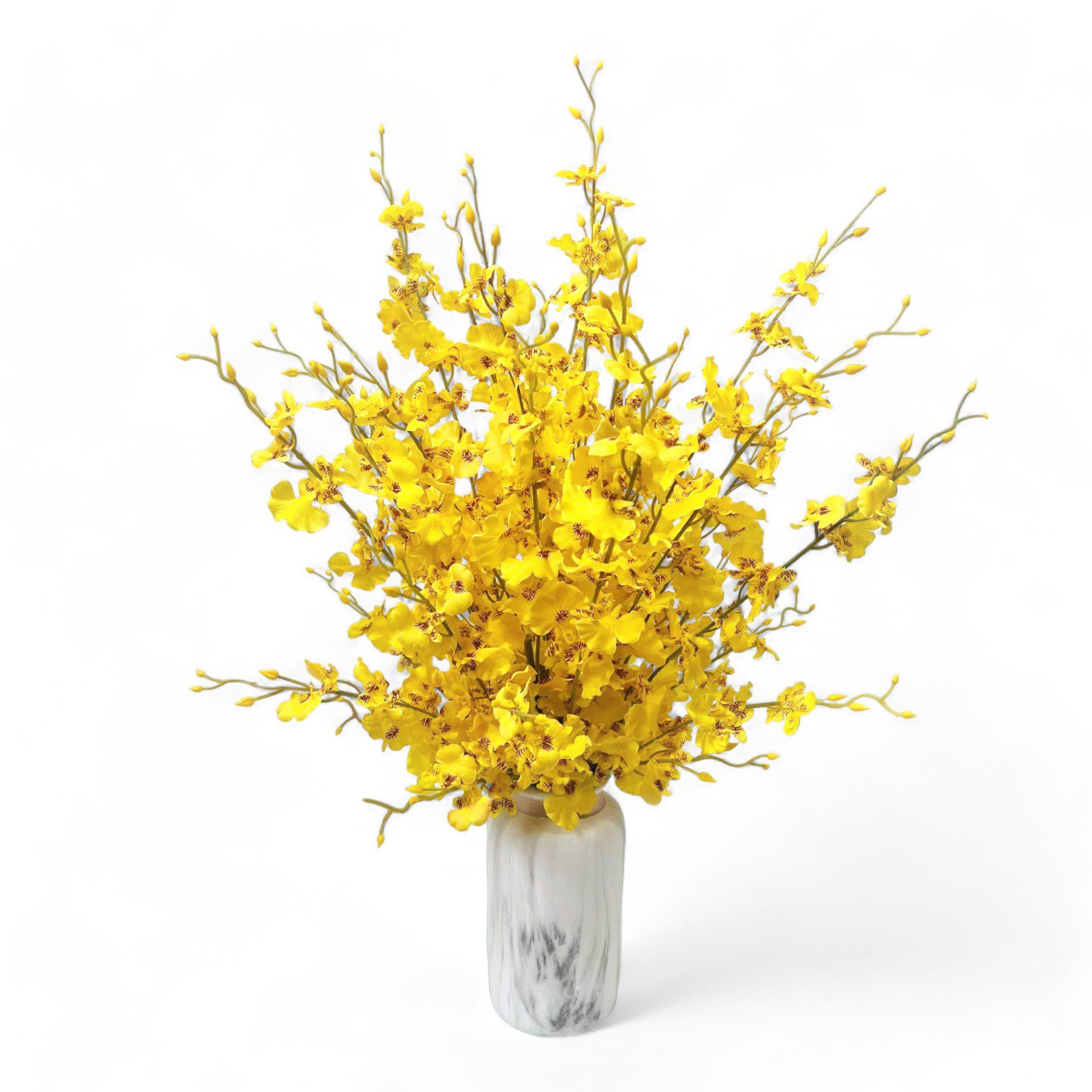 Flowers Artificial Golden Shower in Ceramic Vase, home, garden, events, seasons AAA557