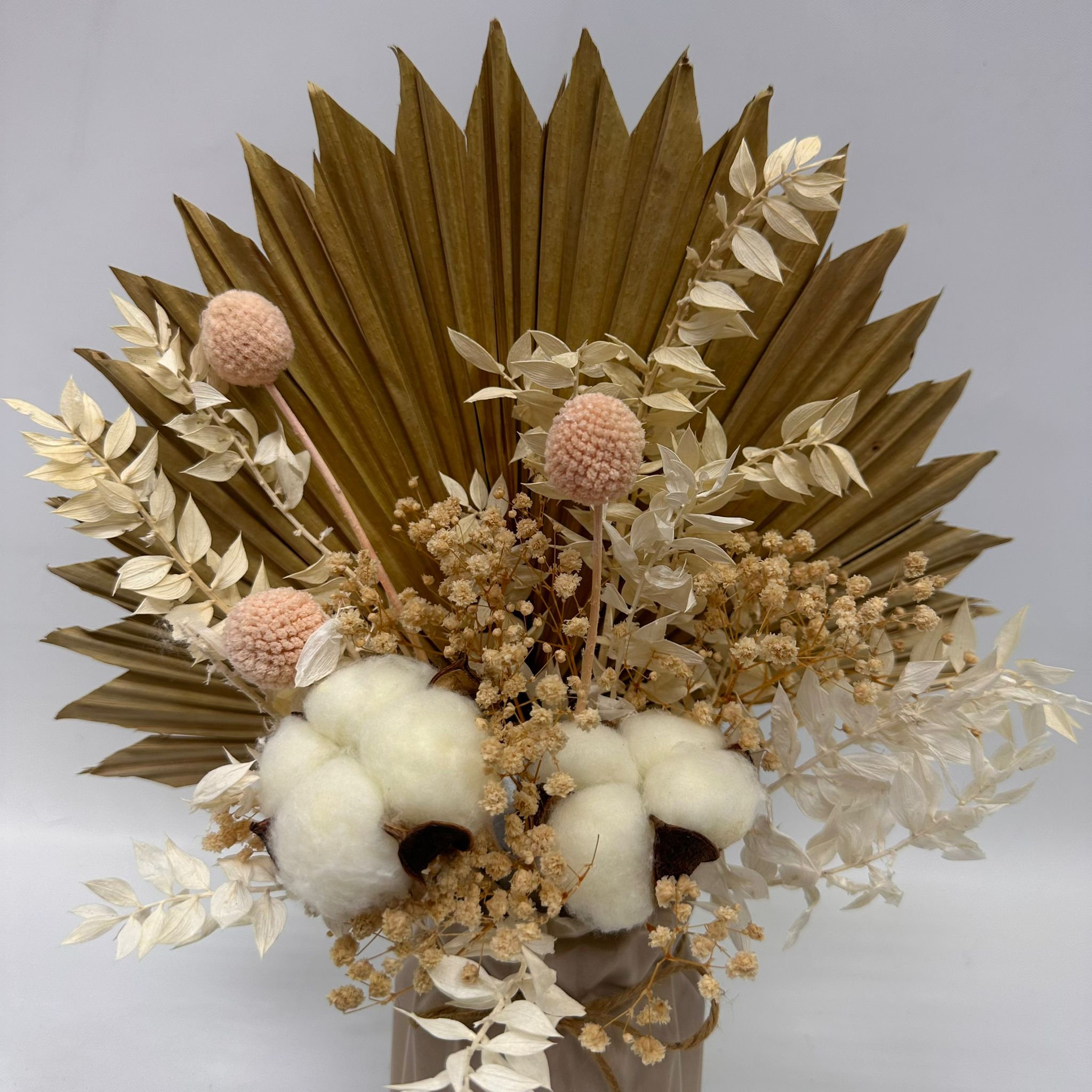 Dried Flowers Arrangement, Natural, Home Decor, Events, AAA576