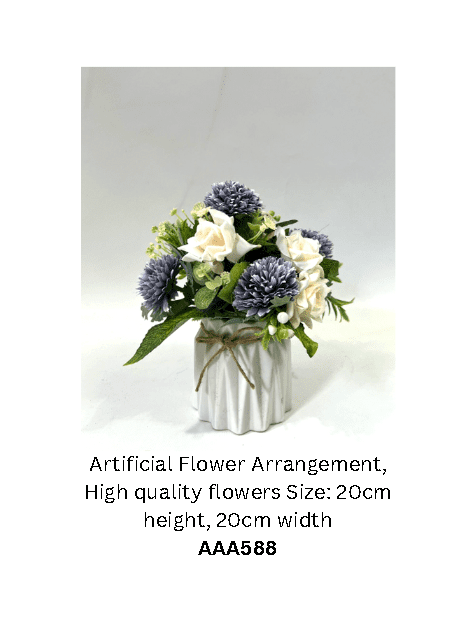 Artificial Flowers Arrangement, Home Decor, events, season, garden AAA588