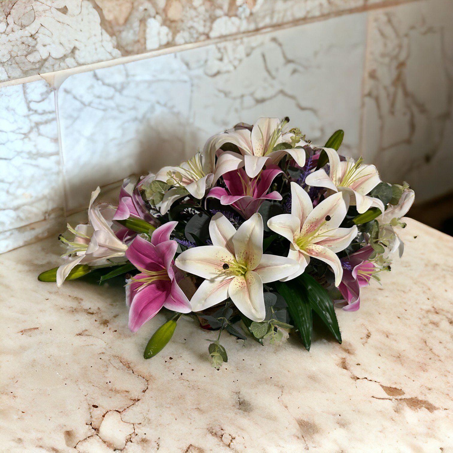 Artificial Flowers Arrangement, Home Decor, events, season, garden AAA612