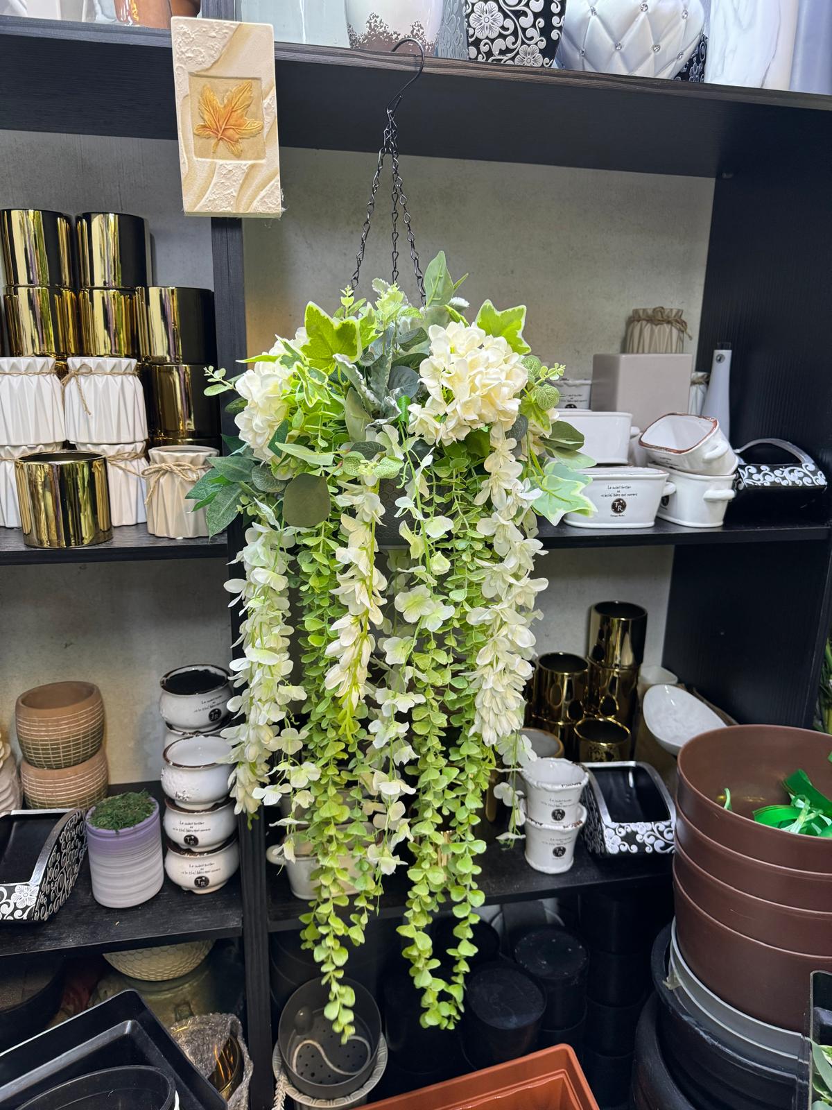 Hydrangea Wisteria Hanging Plant AAA628