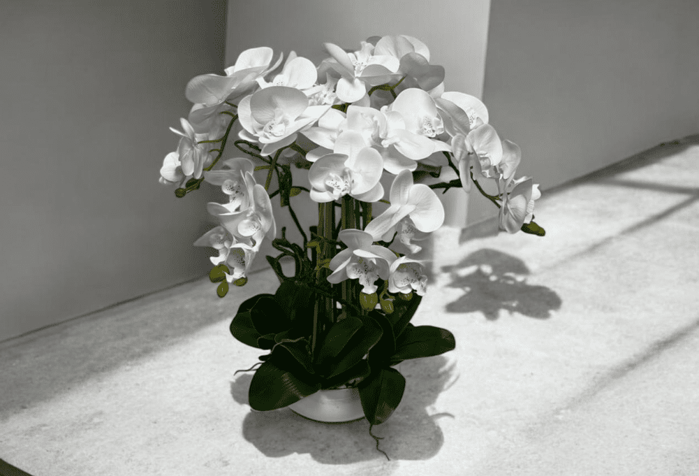 Orchid Flower Artificial Arrangement, home decor, events, season AAA637