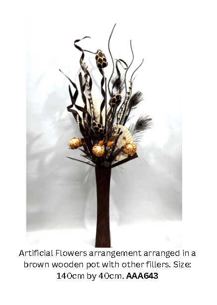 Artificial Flower Arrangement, Large, home decor, garden, events AAA643