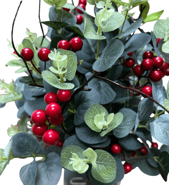 Artificial Flower Arrangement, Christmas, Berrys, home decor, gardens, events AAA650