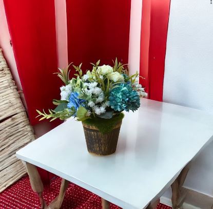Artificial flower arrangement, for home decor and office uses , AAA862