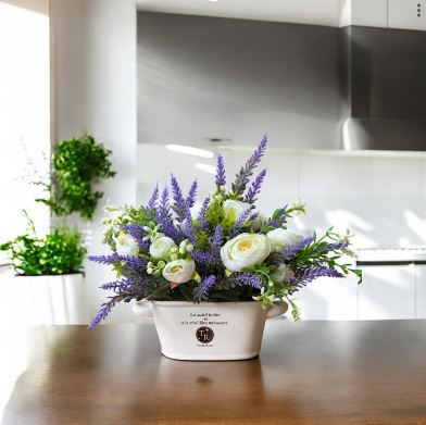 Artificial flower arrangement For home decoration and other office uses AAA863