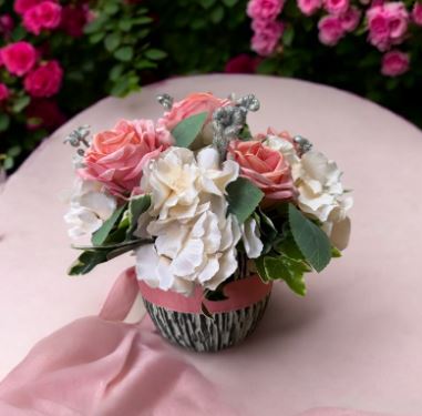 Artificial flower arrangement For home decoration and other office uses AAA886