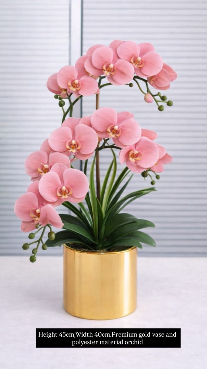 45cm Artificial Orchid Arrangement, home decor, events, garden, plants AAA949