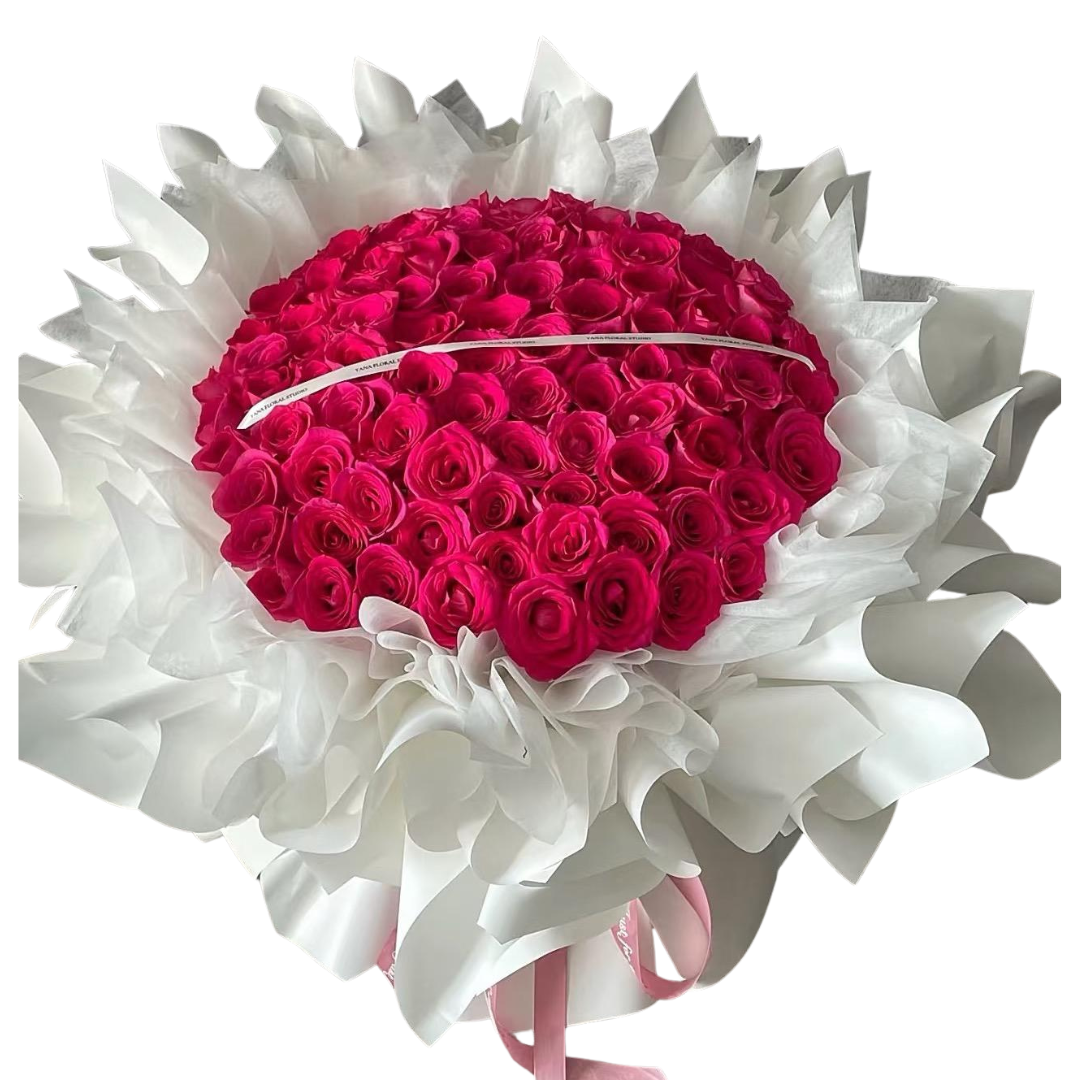 Forever Love (99 roses) - Fresh Flower Arrangement AFT184