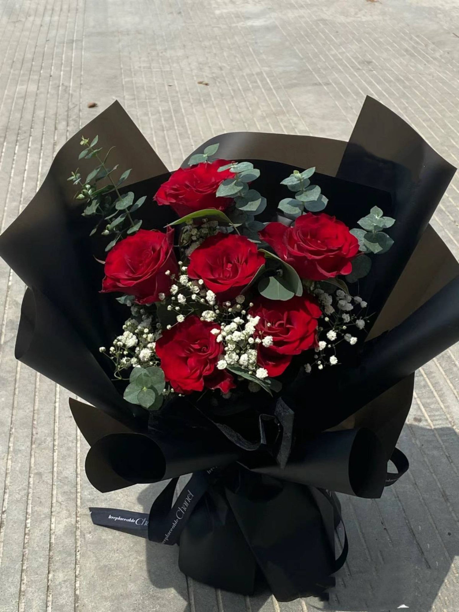 Midnight Roses - Fresh Flower Arrangement AFT194