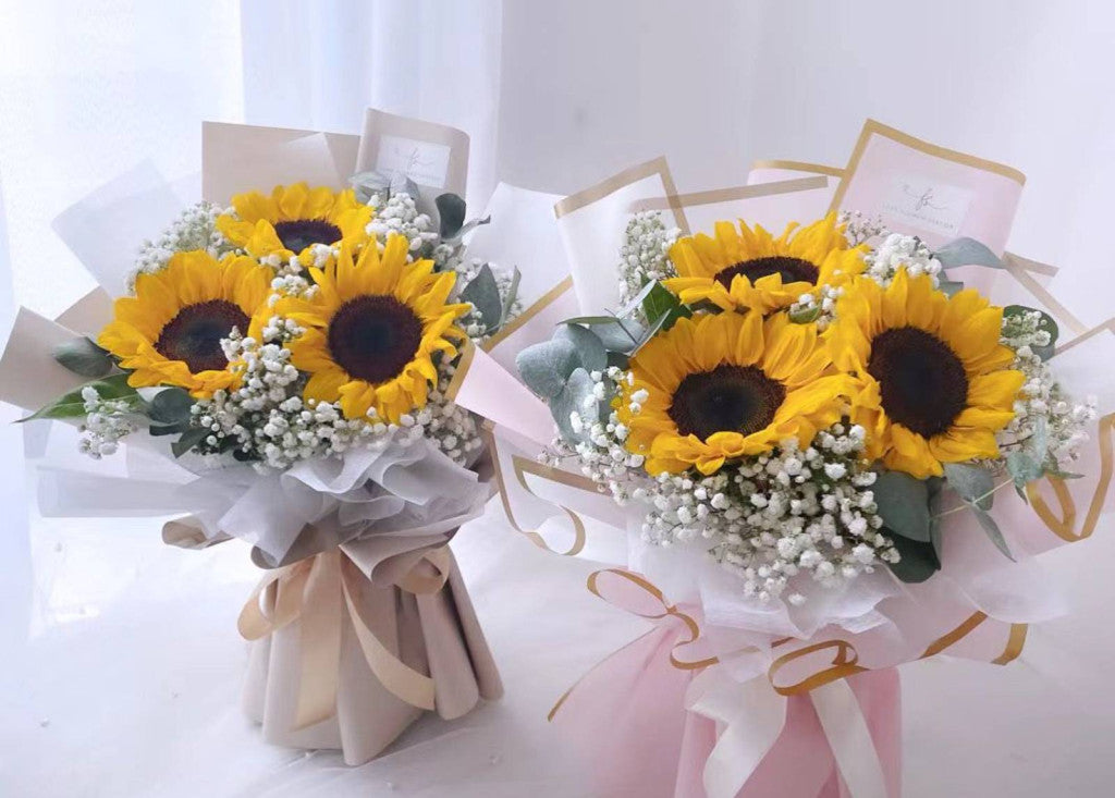 Golden Fields - Fresh Flower Arrangement AFT214