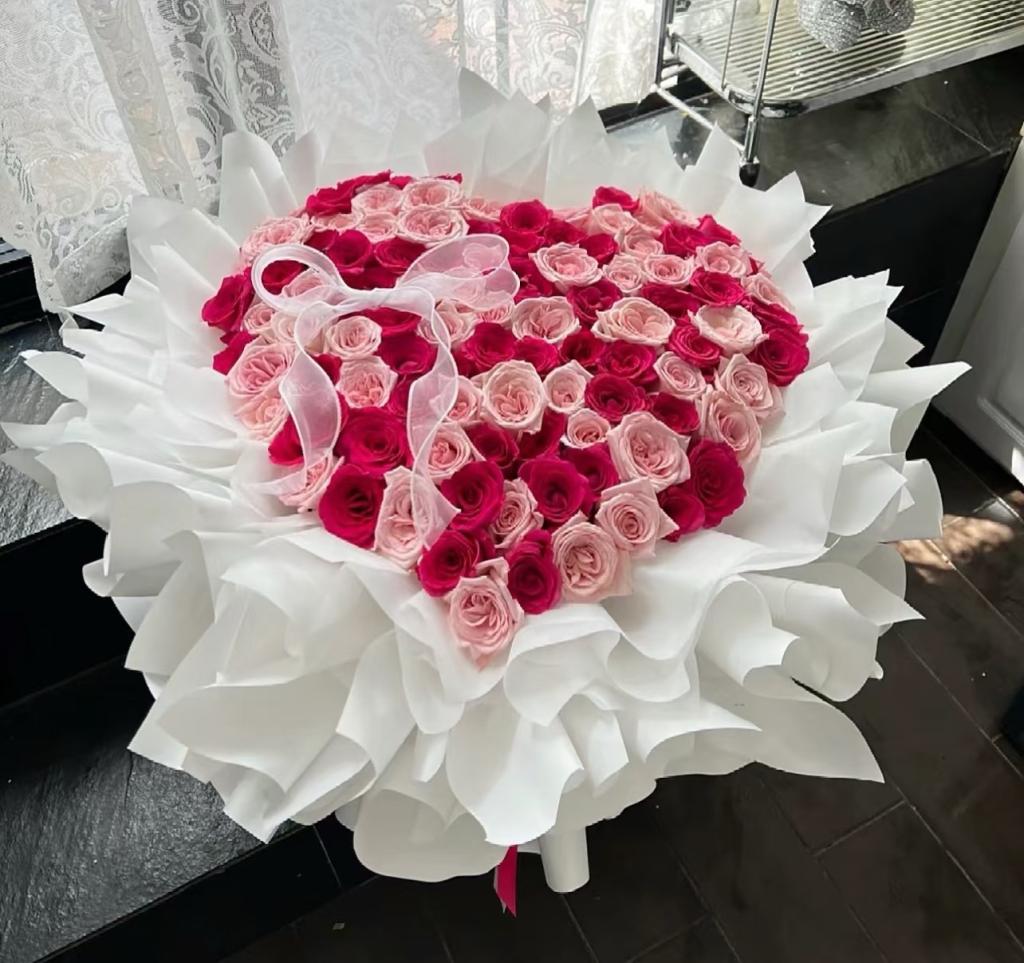 True Love (99 roses) - Fresh Flower Arrangement AFT228