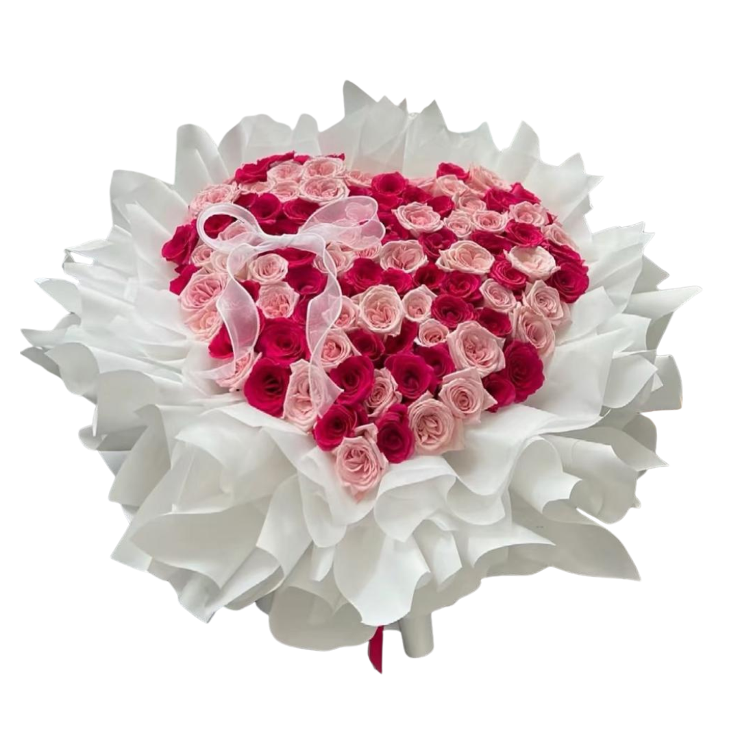 True Love (99 roses) - Fresh Flower Arrangement AFT228