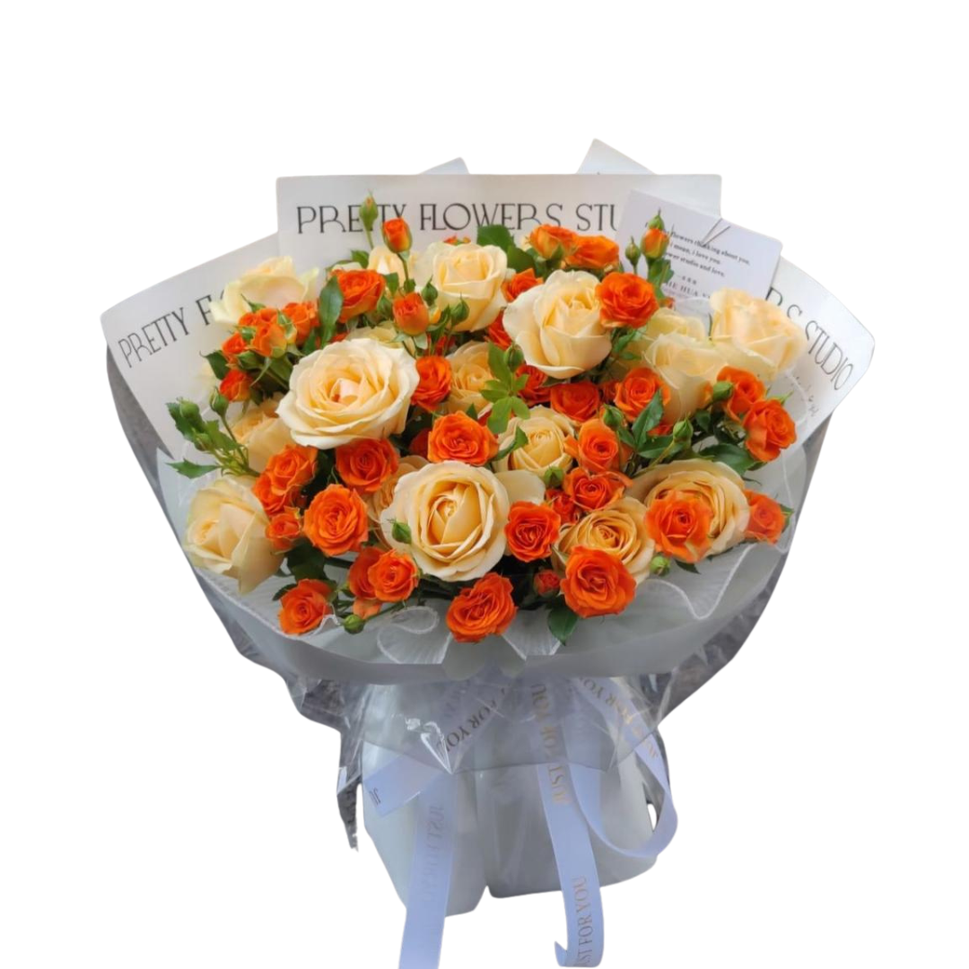 Bright Whisper - Fresh Flower Arrangement AFT238