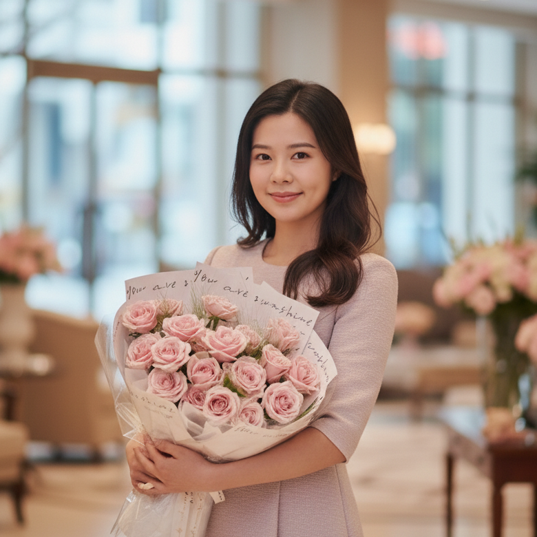 Pink Dazzle - Fresh Flower Arrangement AFT250