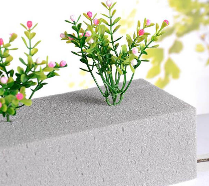 Premium Dry Floral Foam Block for Artificial Flowers | Faux Arrangement Base